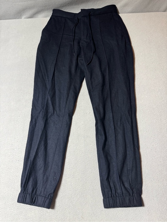 Vince Pants - Women’s Vince 100% Wool Drawstring Pintuck Jogger Navy Size 29